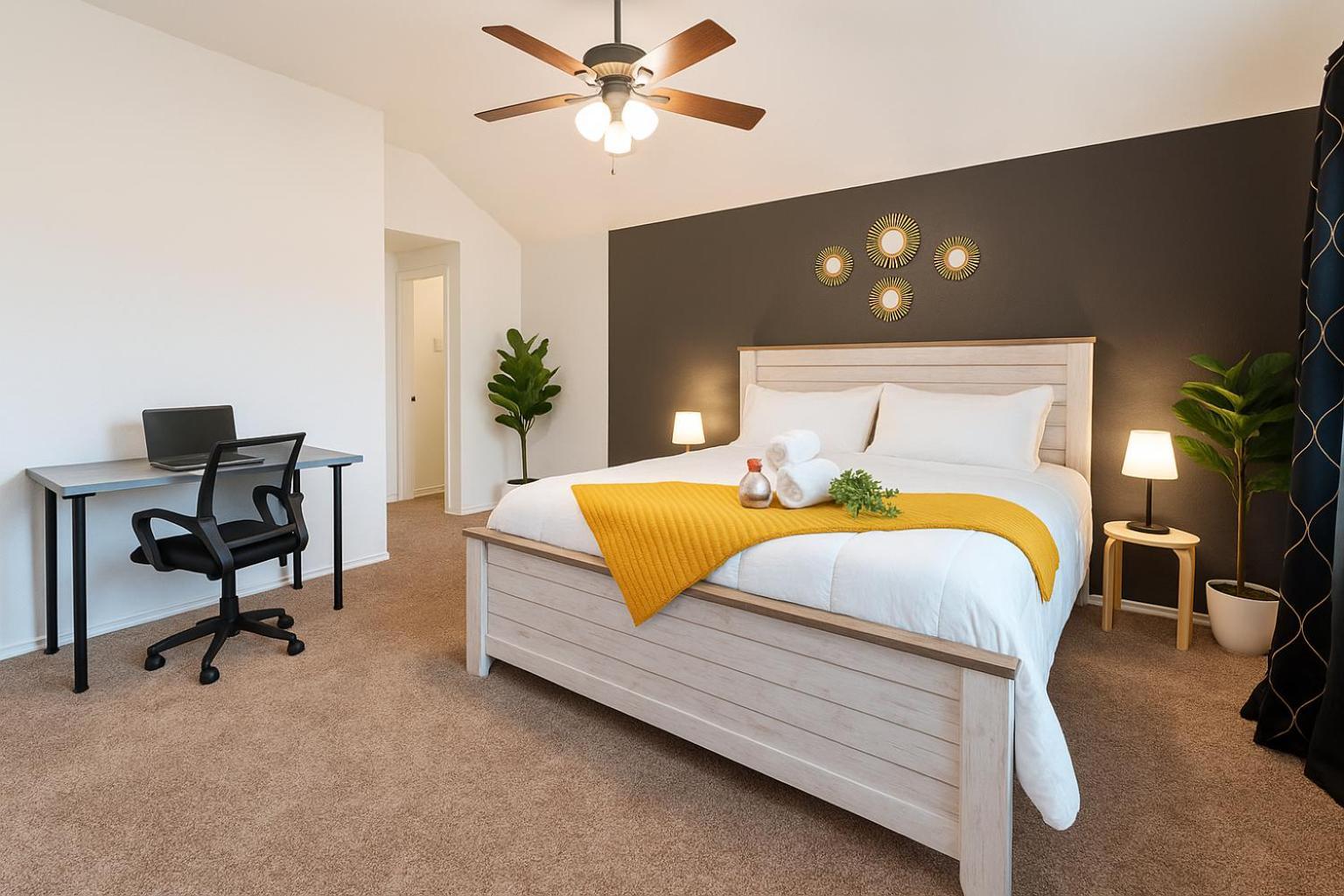 Work, Play & Stay King Bed With Foosball! Aubrey Esterno foto